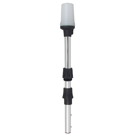 PERKO Perko 1400DP6CHR Alpha-Series Universal White All-Around Navigation Pole Light - 48" Height 1400DP6CHR